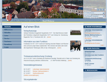 Tablet Screenshot of amt-bruessow.de